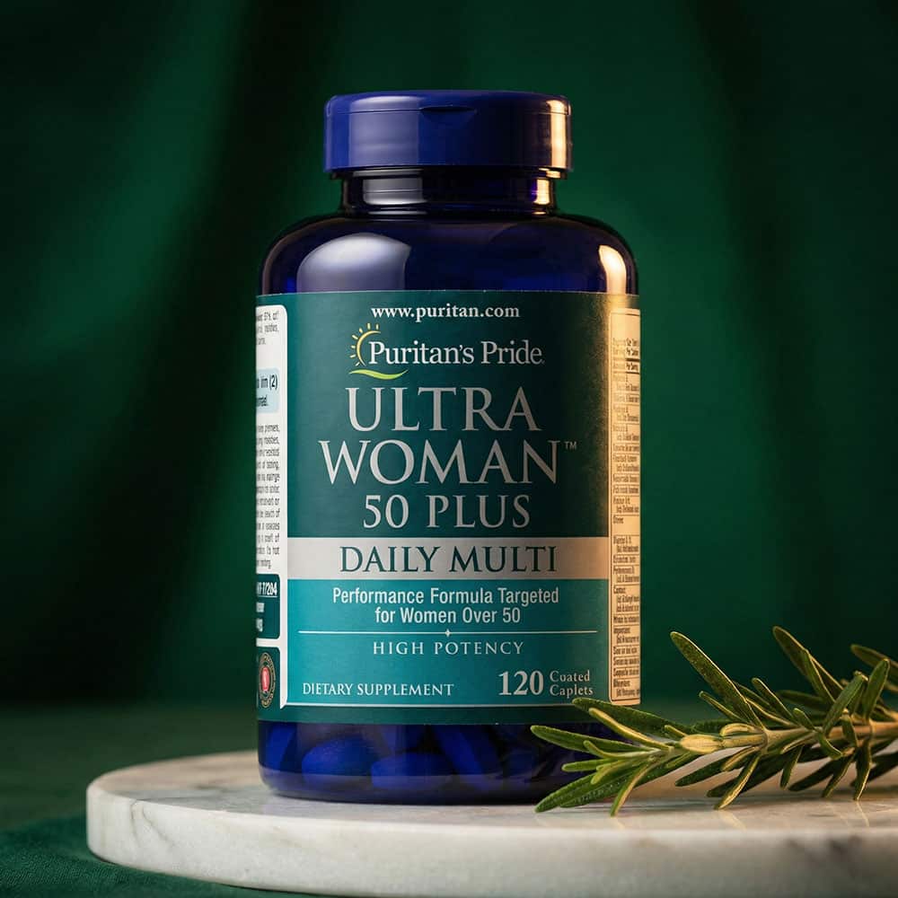 Ultra Woman 50 Plus Multivitamin with Zinc - 120 Tablets