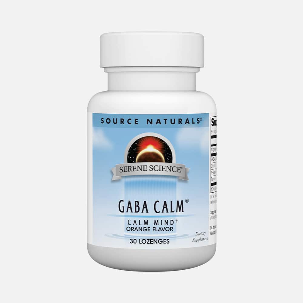 GABA 125mg - 30 Orange Flavored Lozenges
