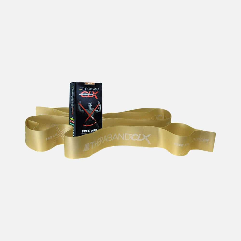 TheraBand CLX Gold Max Level 8 - 5 ft Resistance Band