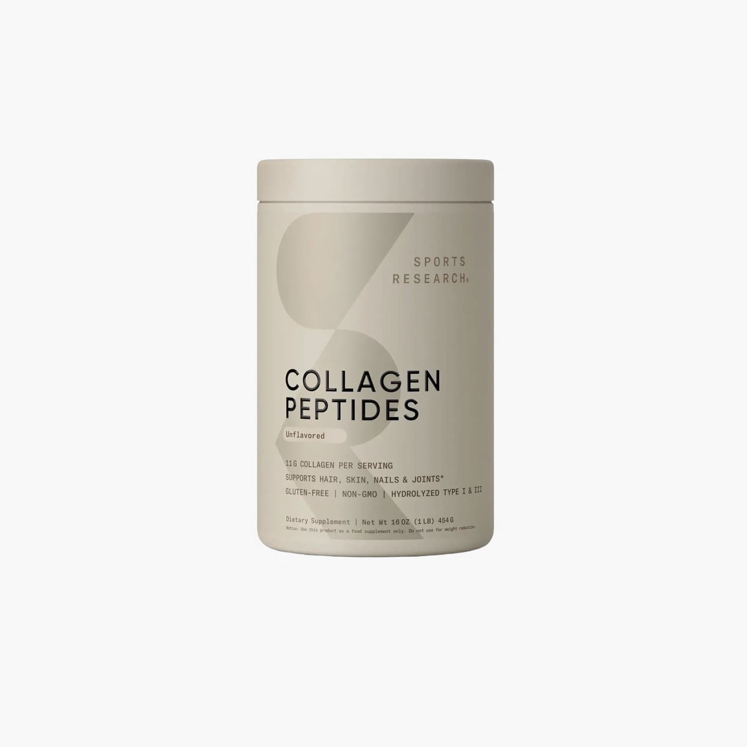 Collagen Peptides Type I & III - Unflavored 1 lb