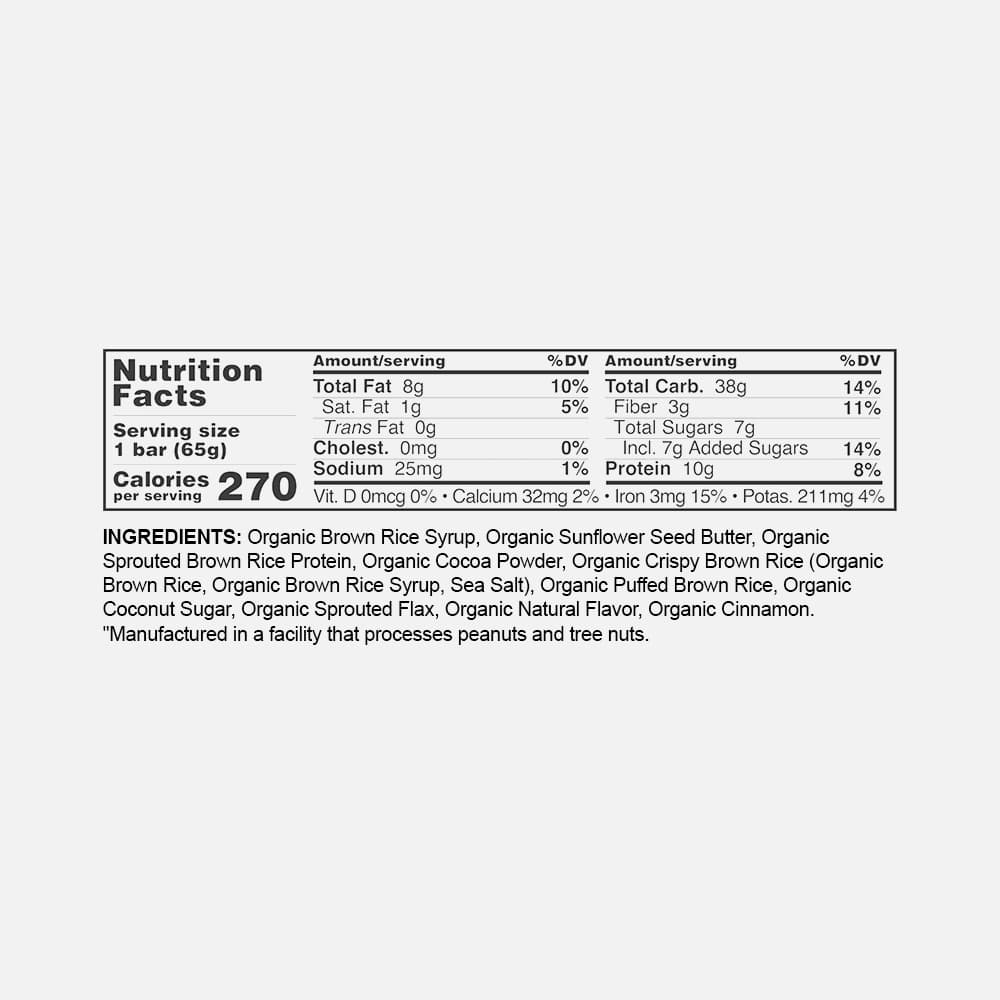 GoMacro Sunflower Butter + Chocolate - 12 Protein Bars