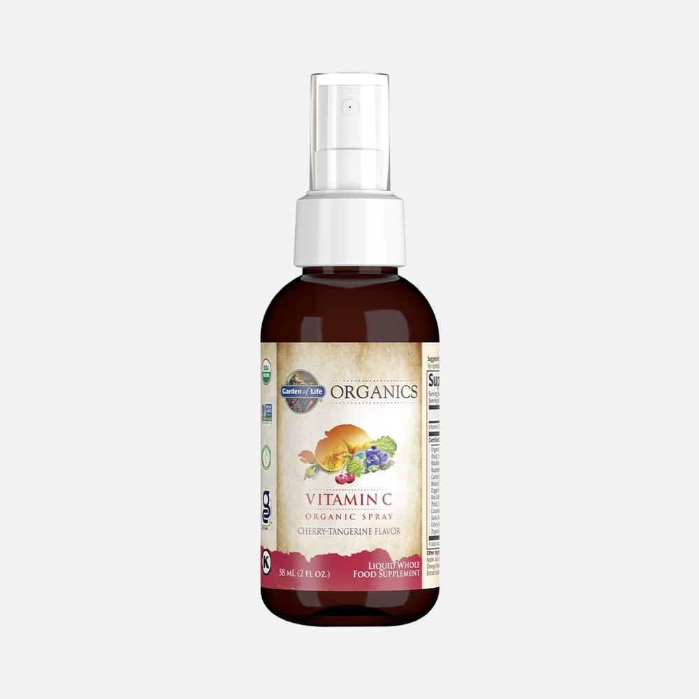 Organic Vitamin C Spray 60mg - 2 fl oz Liquid