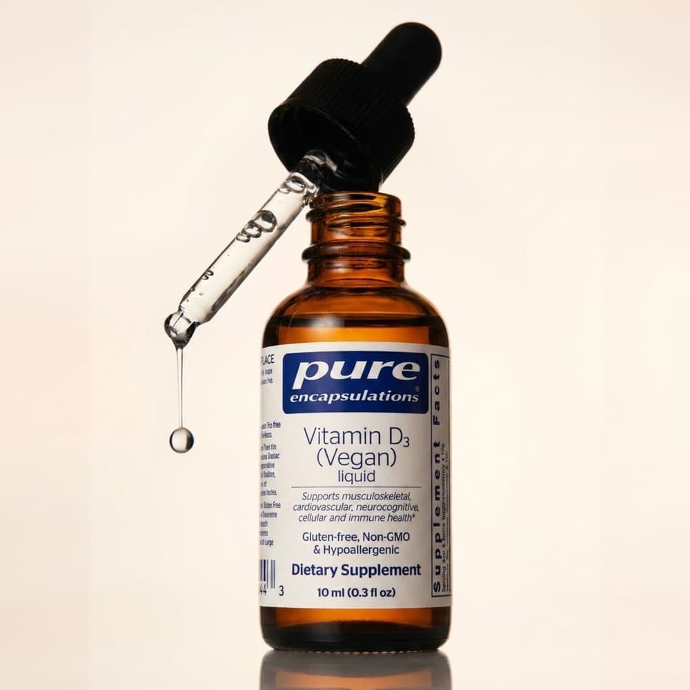 Pure Encapsulations Vitamin D3 (Vegan) Liquid 25mcg 0.3fl oz