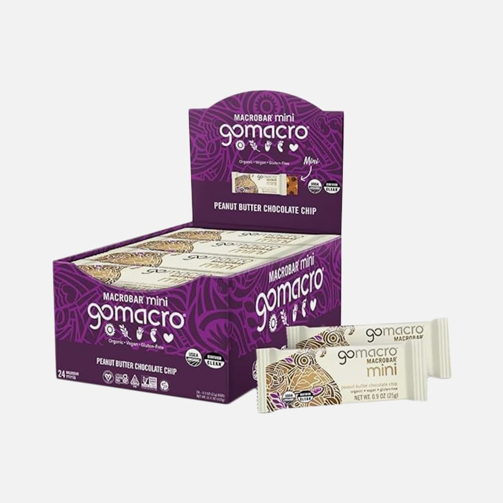 GoMacro MacroBar Mini 4g Protein - 24 Snack Bars