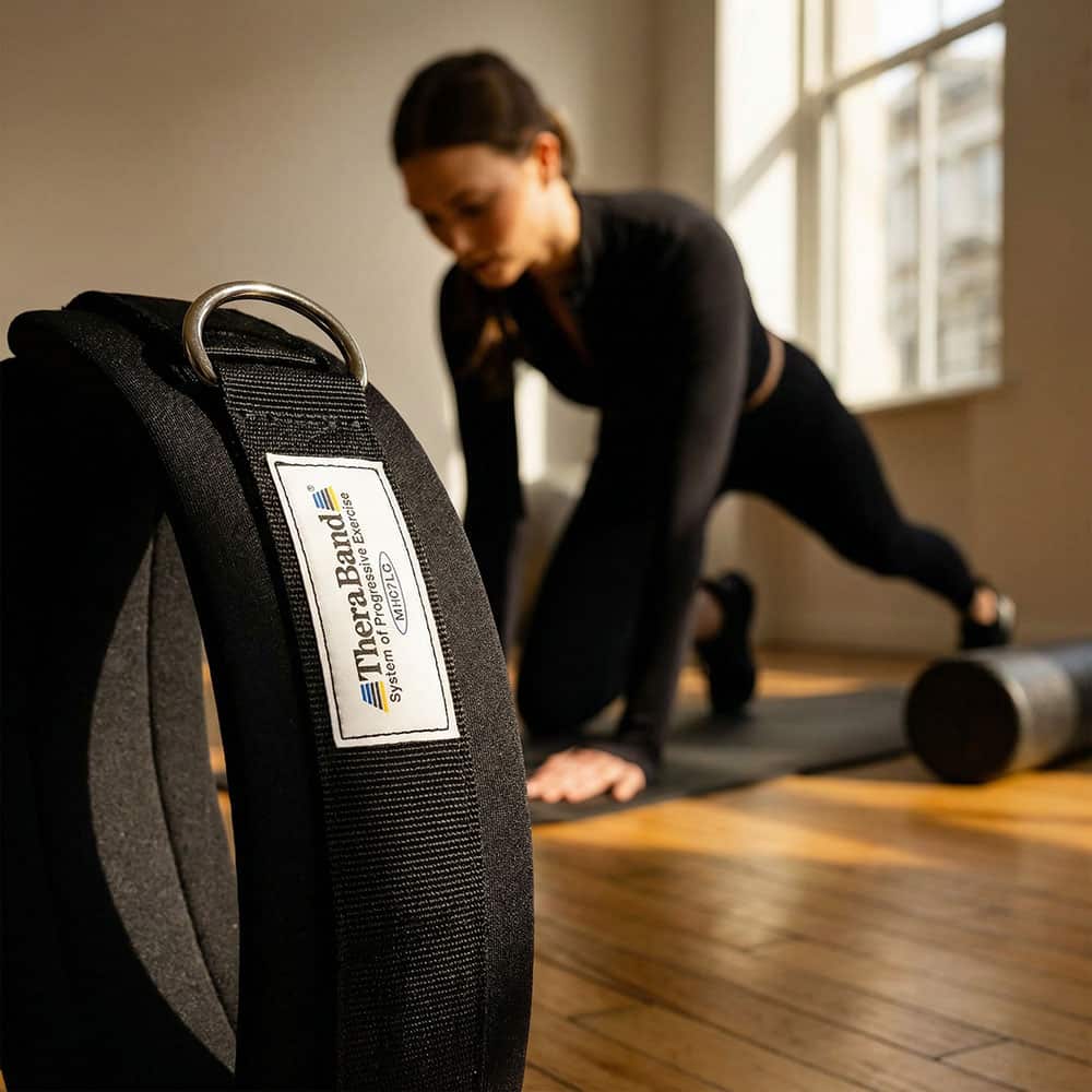 TheraBand Waist Belt Resistance Trainer - 2 Belts