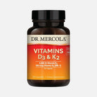 Vitamin D3 5000 IU & K2 180mcg - 30 Capsules