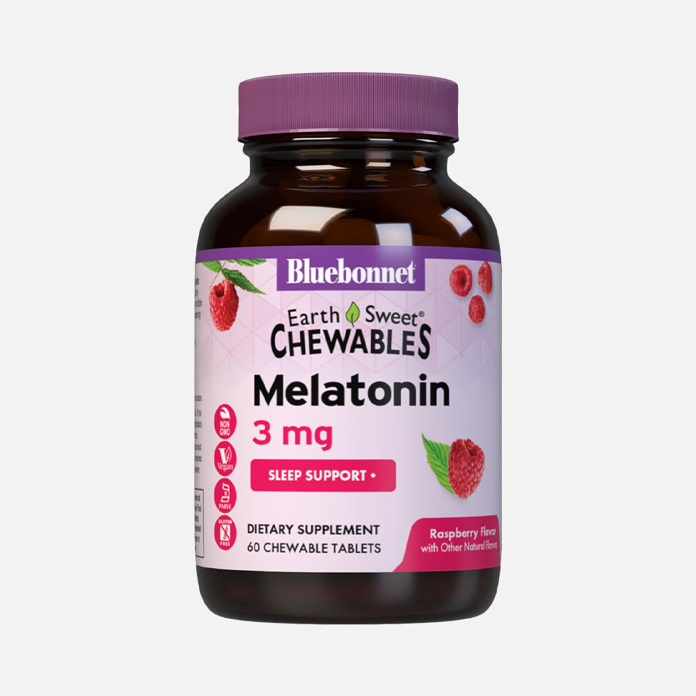 Melatonin 3mg - 60 Raspberry Chewable Tablets