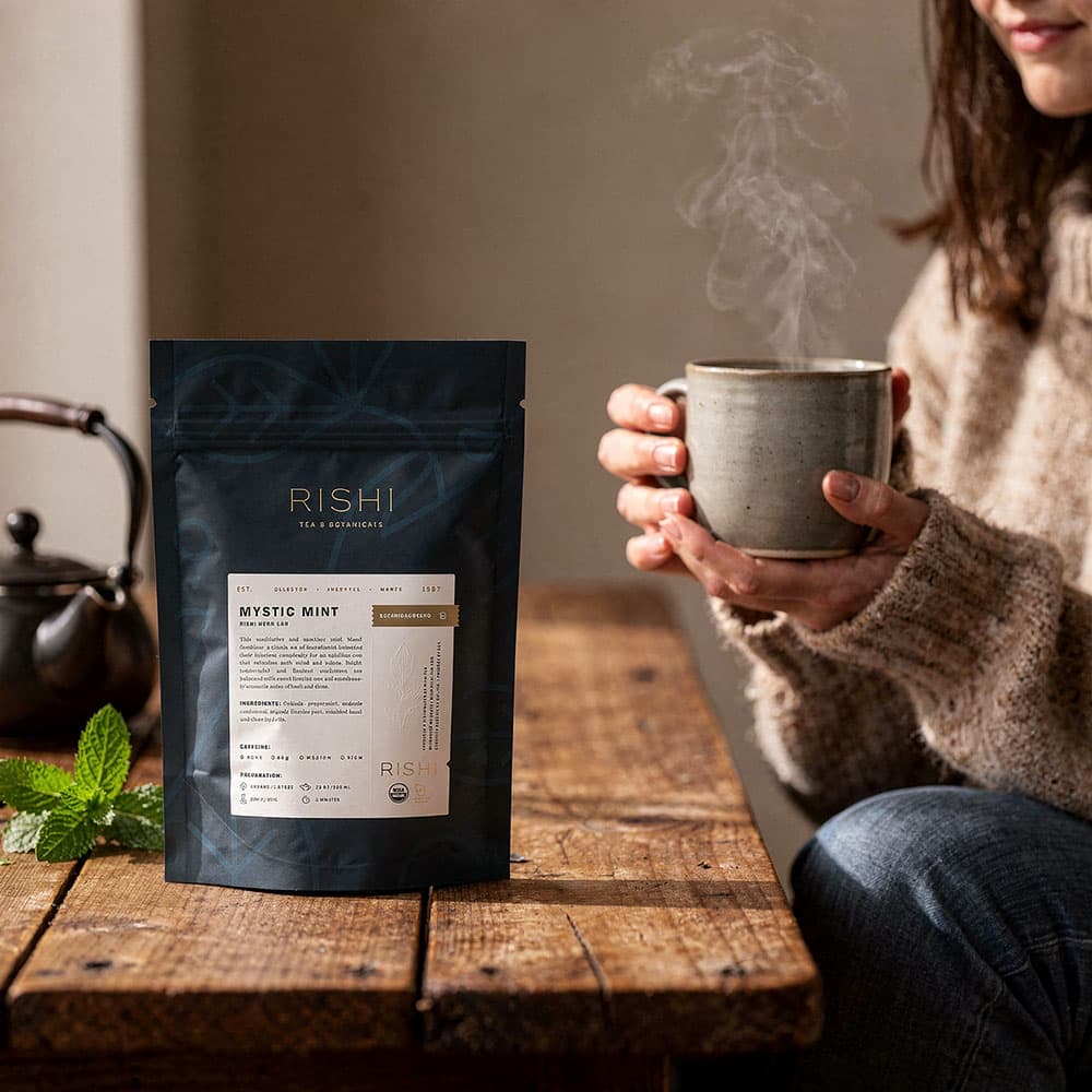 Mystic Mint Herbal Tea Organic - 16oz Loose Leaf