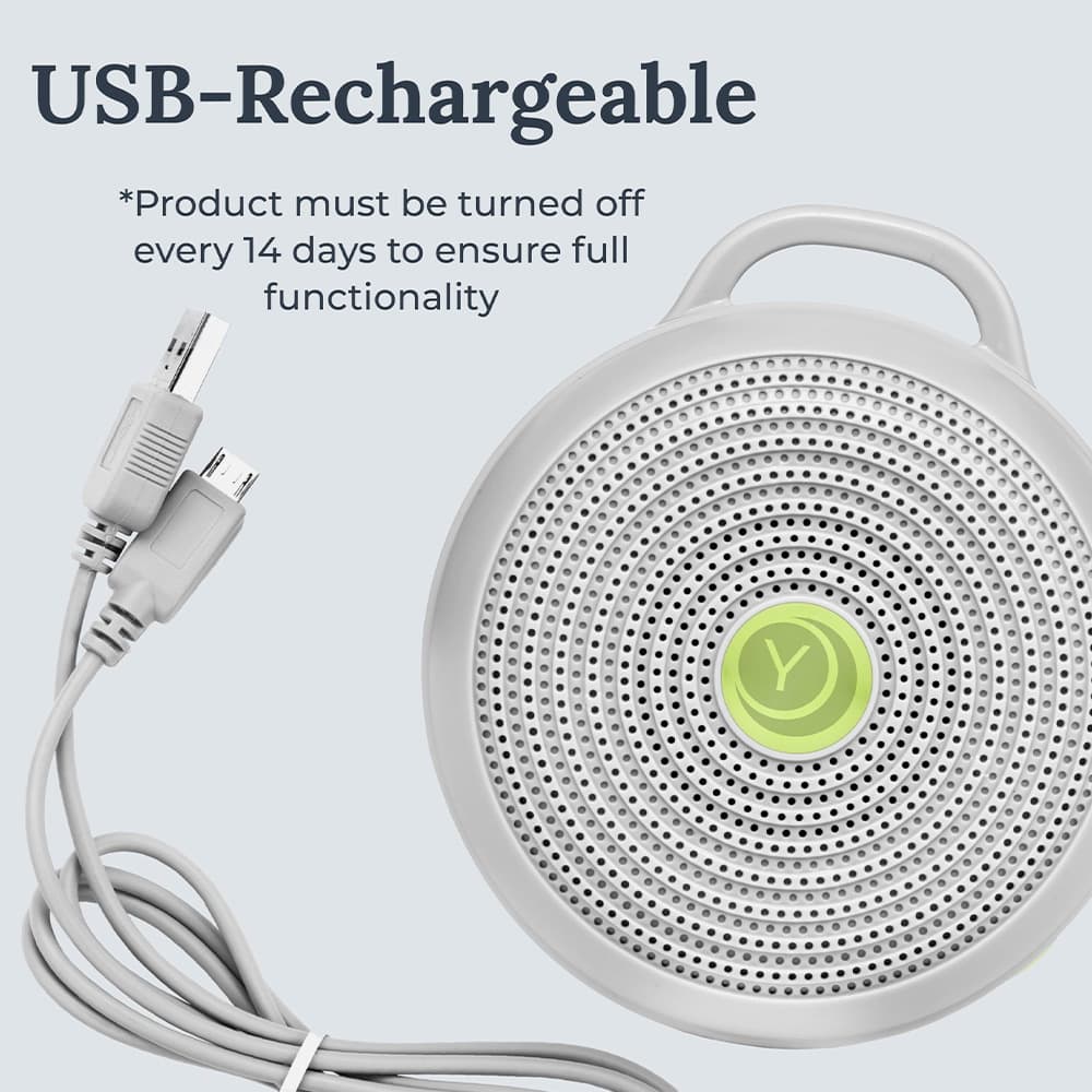 Yogasleep Hushh White Noise Machine - Portable Device