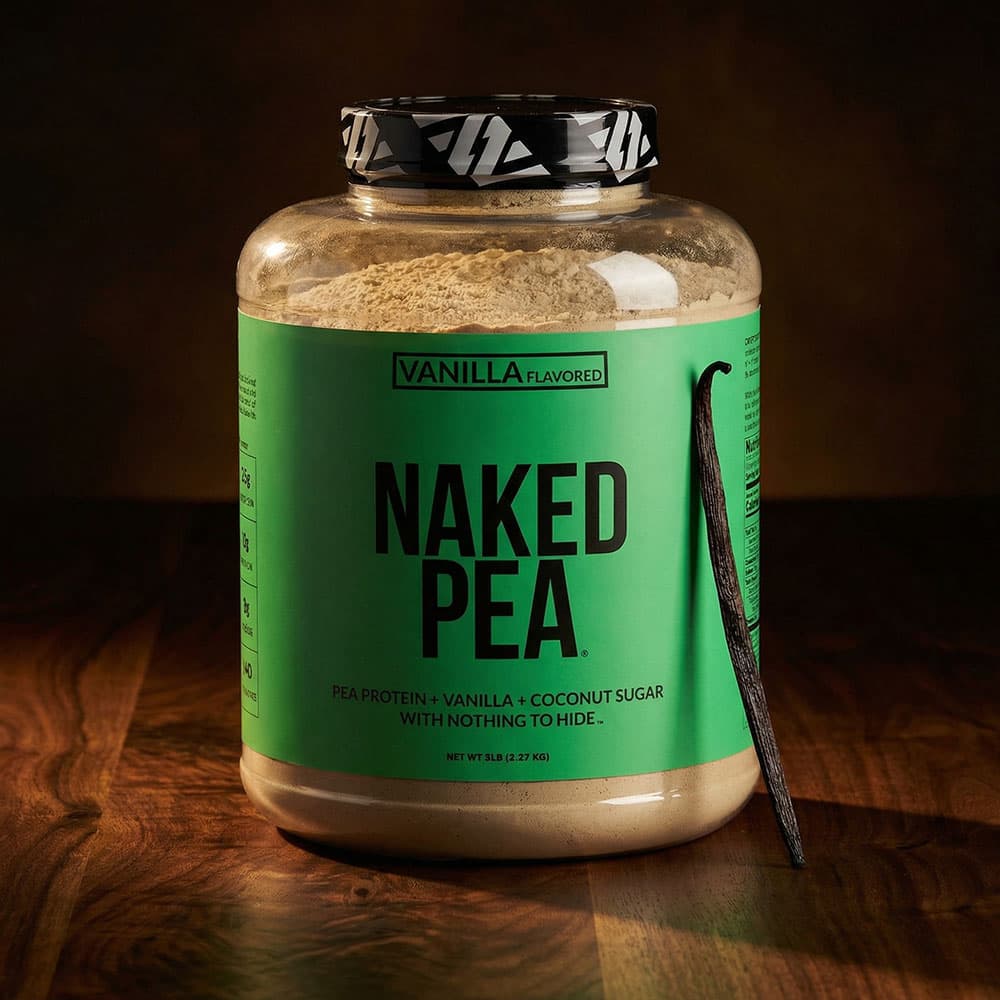 Vanilla Pea Protein Isolate 25g - 5lb Powder
