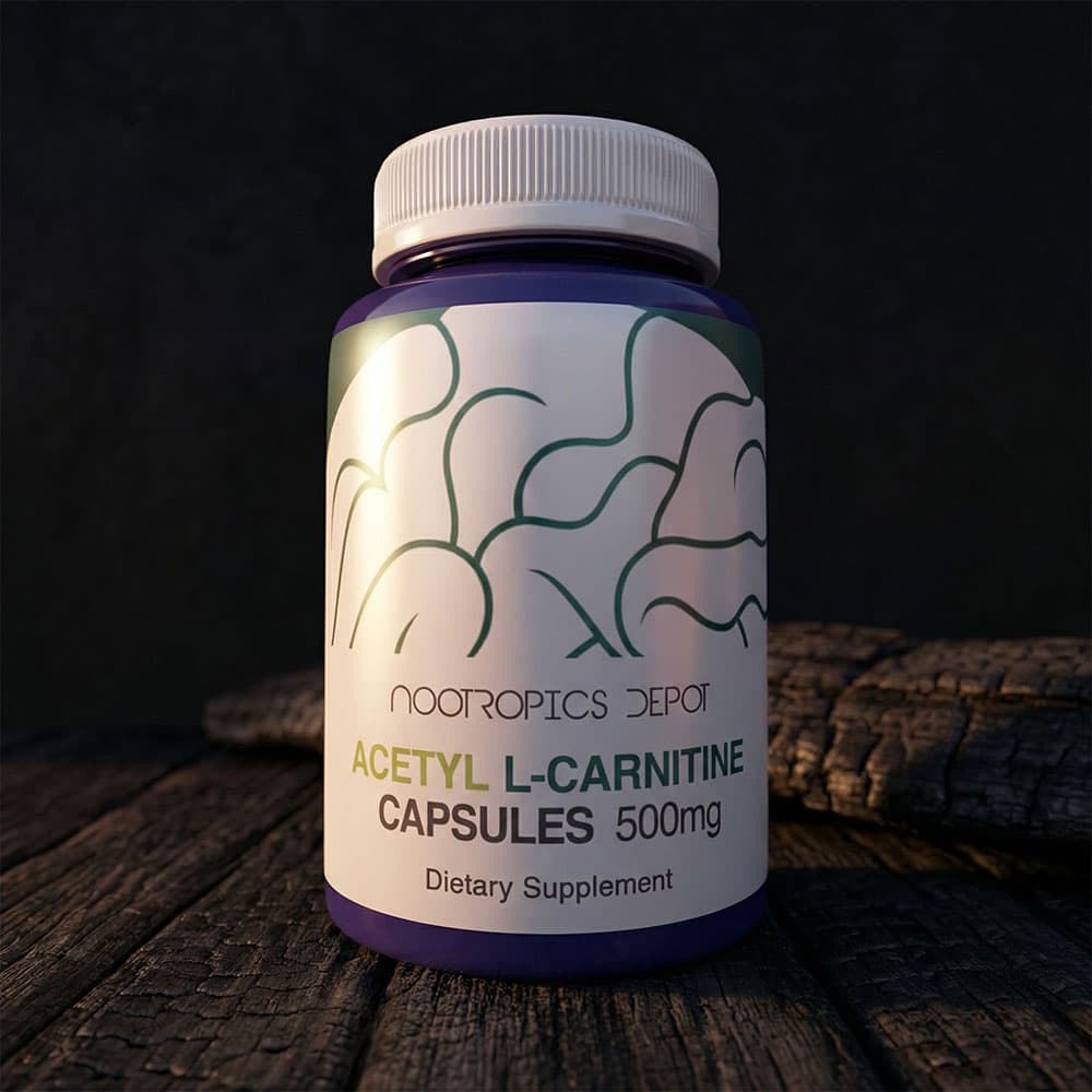 Acetyl L-Carnitine HCL 500mg - 90 Capsules