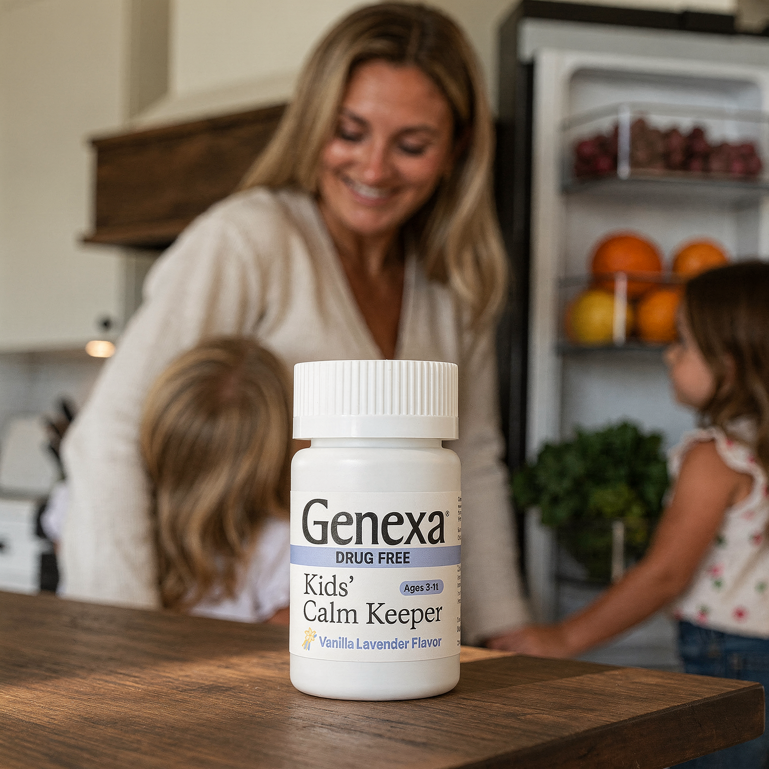 Genexa Kid's Calm Keeper - 60 Chewable Tablets