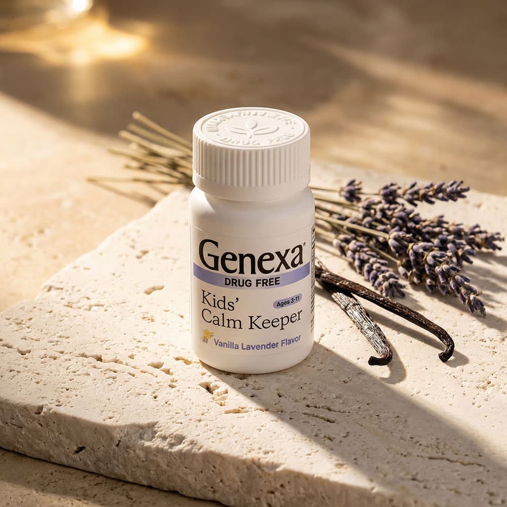 Genexa Kid's Calm Keeper - 60 Chewable Tablets