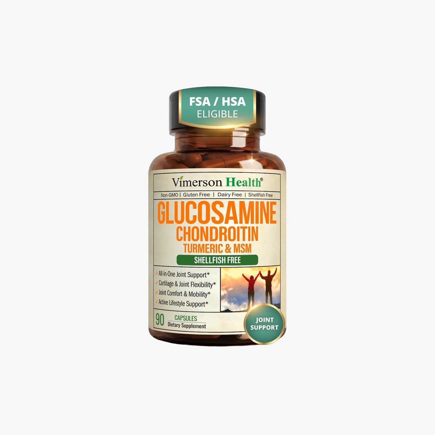 Vimerson Health - Glucosamine Chondroitin MSM Complex - 90 Capsules