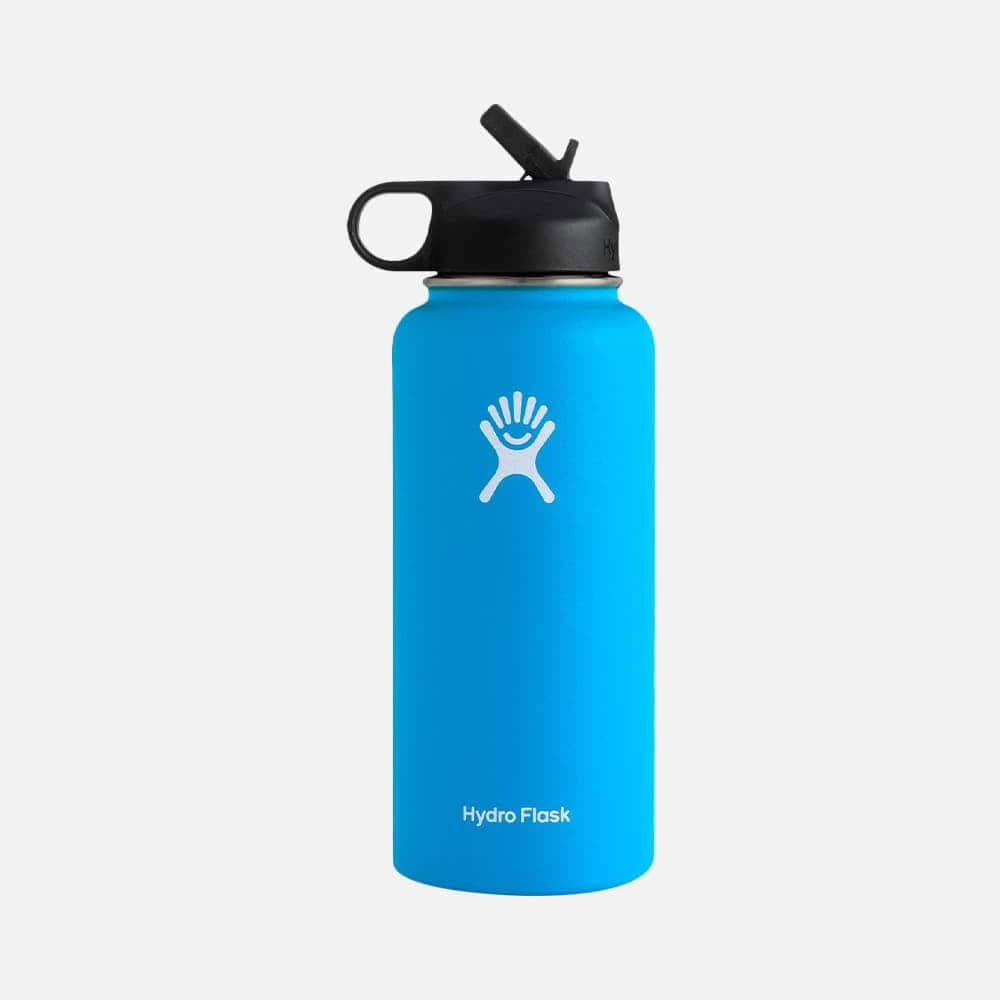 Hydro Flask 32oz Wide Mouth Water Bottle with Straw