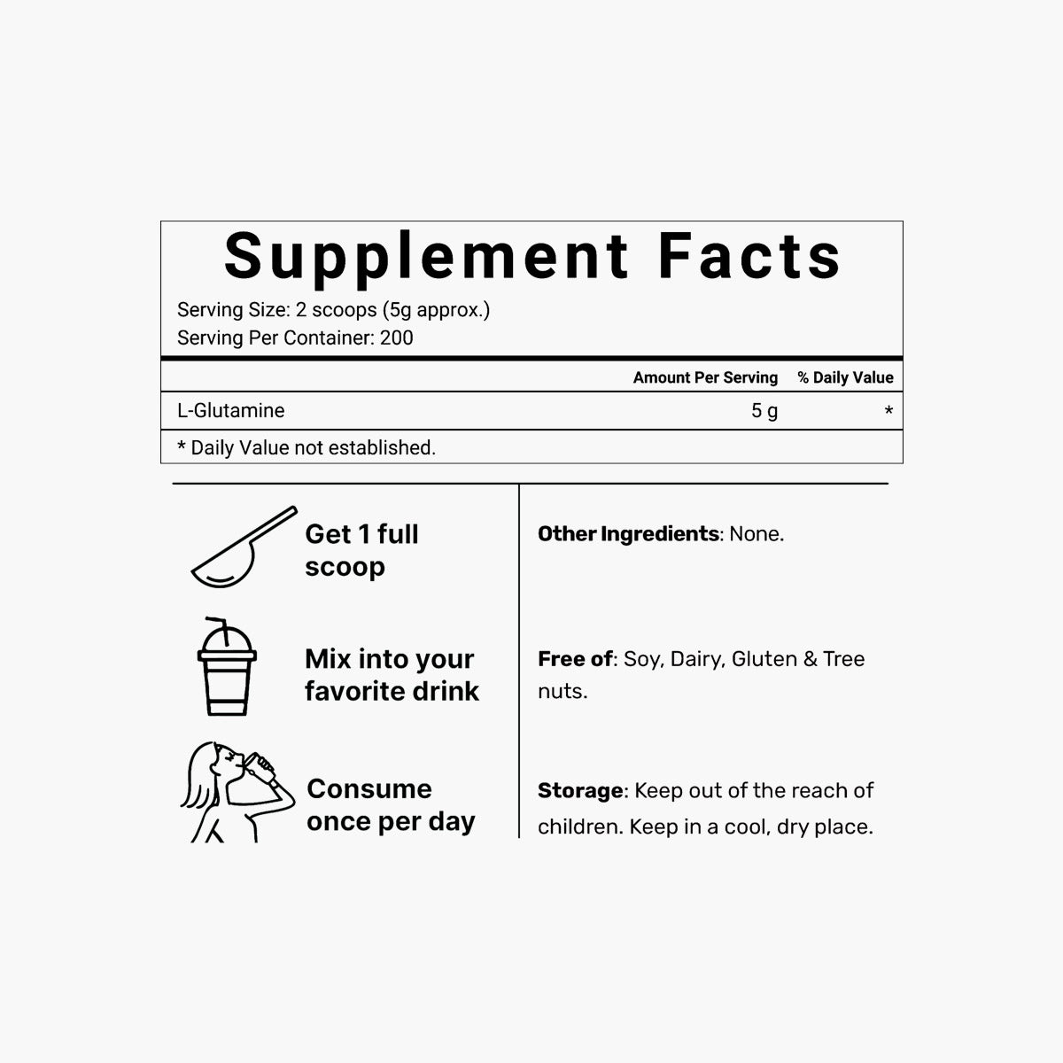 L-Glutamine Powder