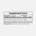 Palmitoylethanolamide (PEA) 400mg - 60 Capsules
