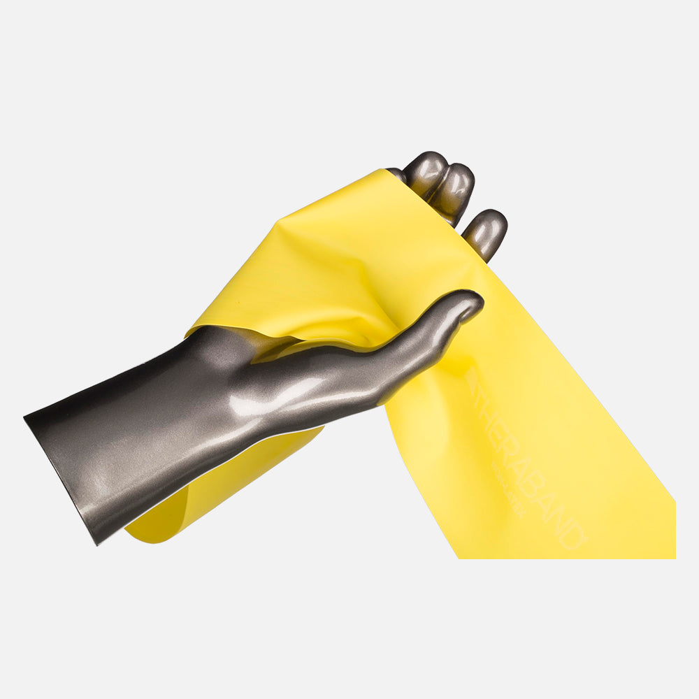 TheraBand Yellow Level 1 Light - 1 Resistance Band (5 ft)