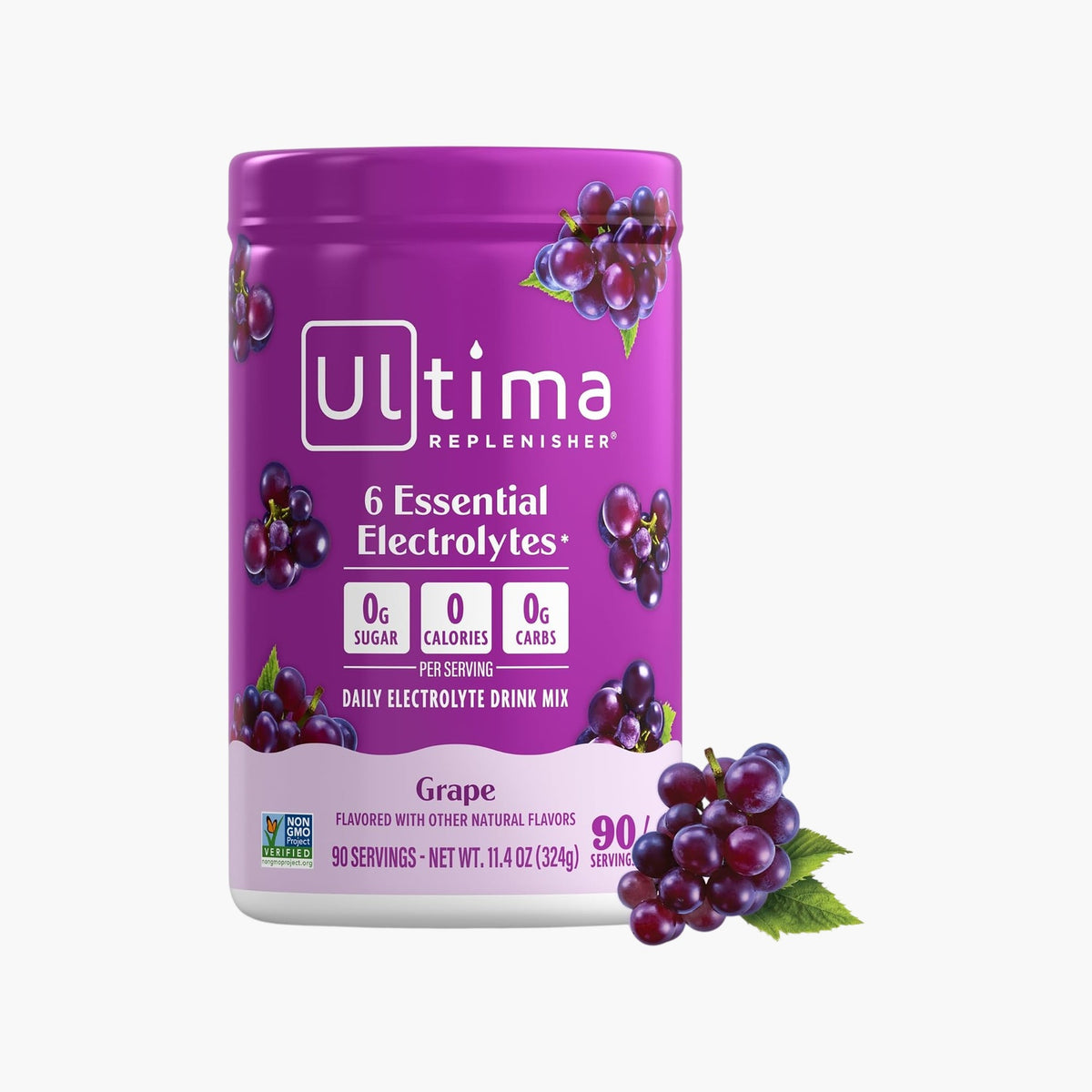 Ultima Replenisher - Daily Electrolyte Powder - Grape - 90 Servings
