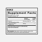 Vitamin D3 2500IU + K2 MK-7 90mcg - 50ml Liquid