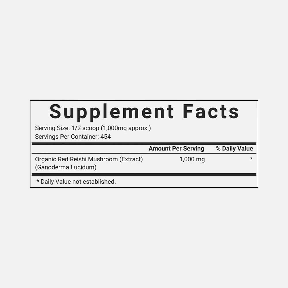 Organic Reishi Mushroom Extract