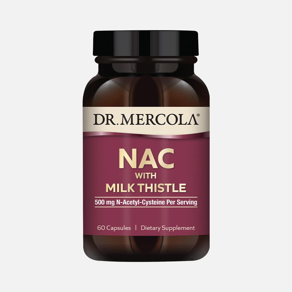 NAC with Milk Thistle 500mg - 60 Capsules