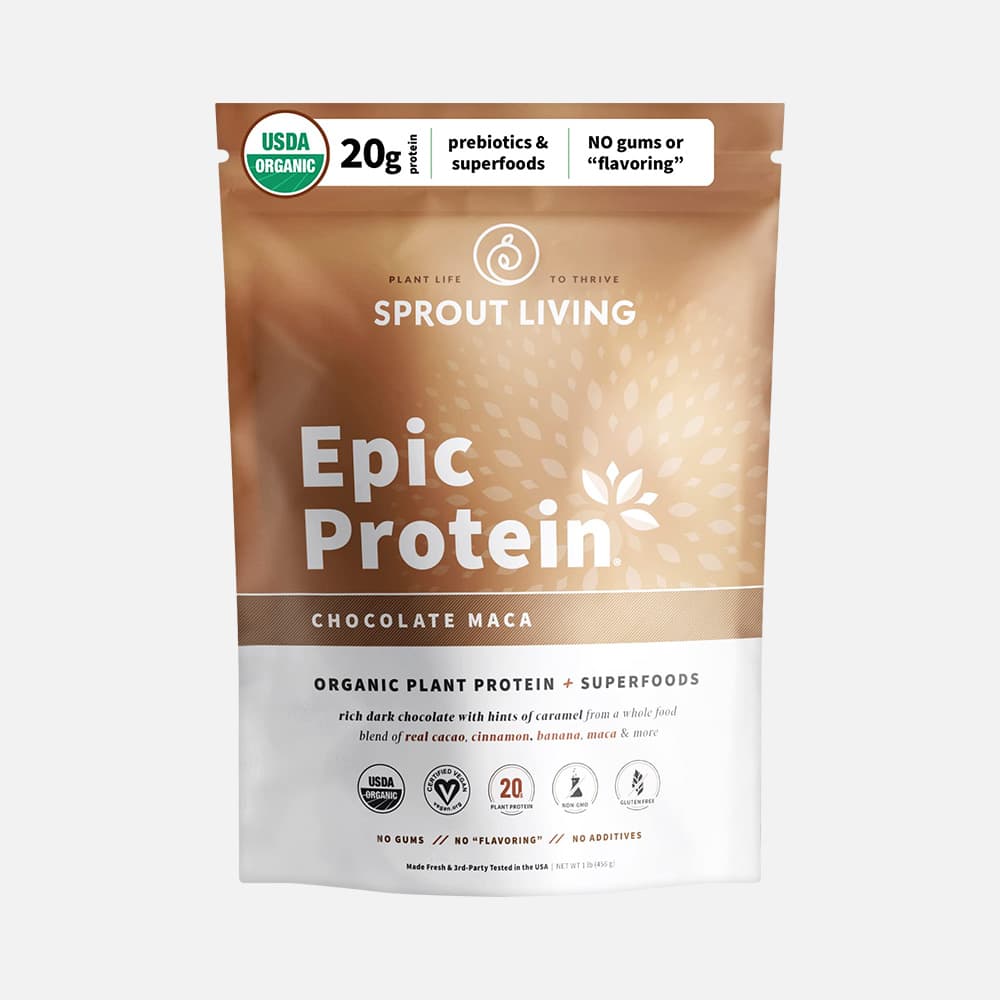 Epic Protein Chocolate Maca 20g - 12 Servings Powder