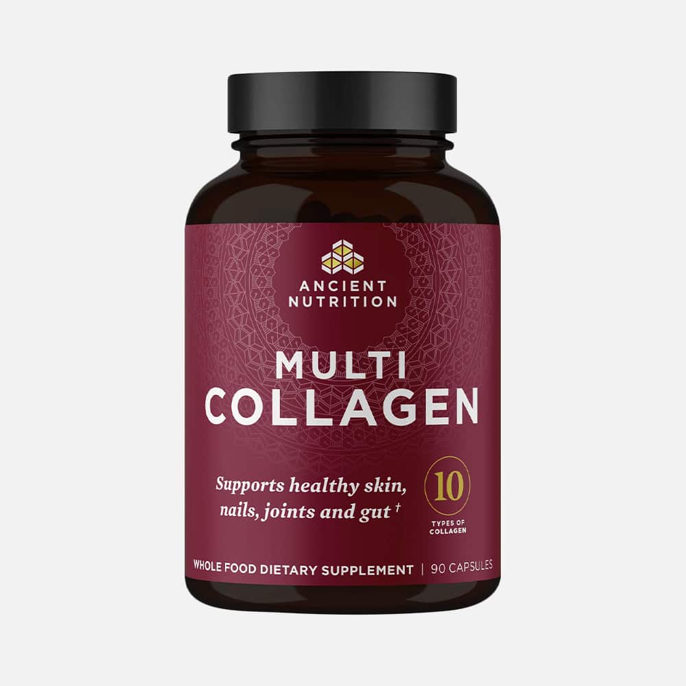 Multi Collagen Peptides Types I, II, III, V, X - 90 Capsules