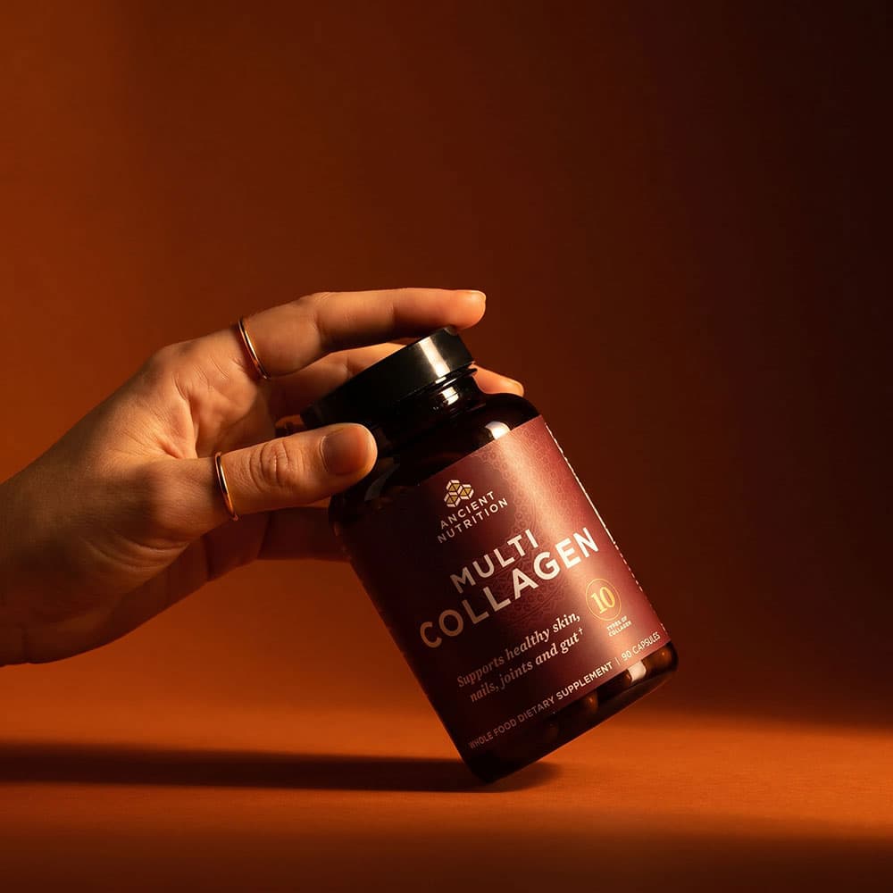 Multi Collagen Peptides Types I, II, III, V, X - 90 Capsules