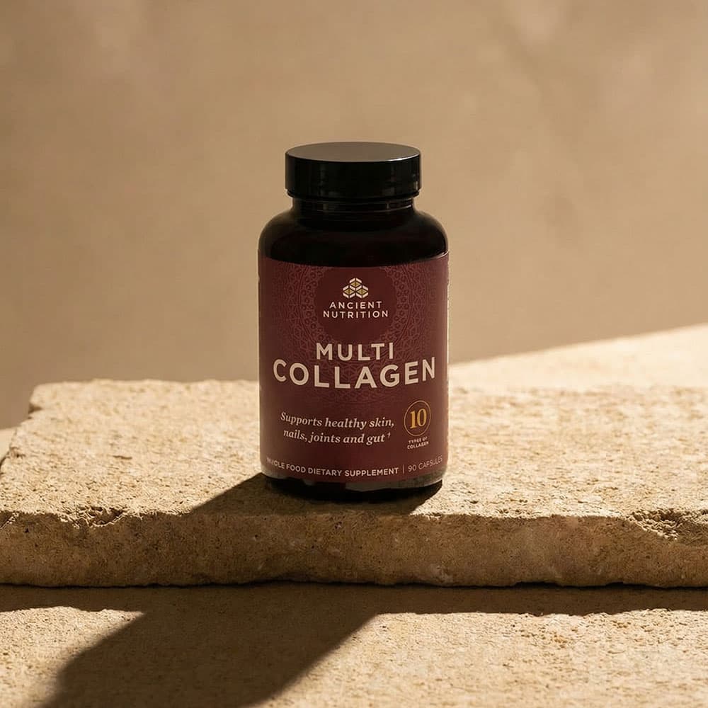 Multi Collagen Peptides Types I, II, III, V, X - 90 Capsules