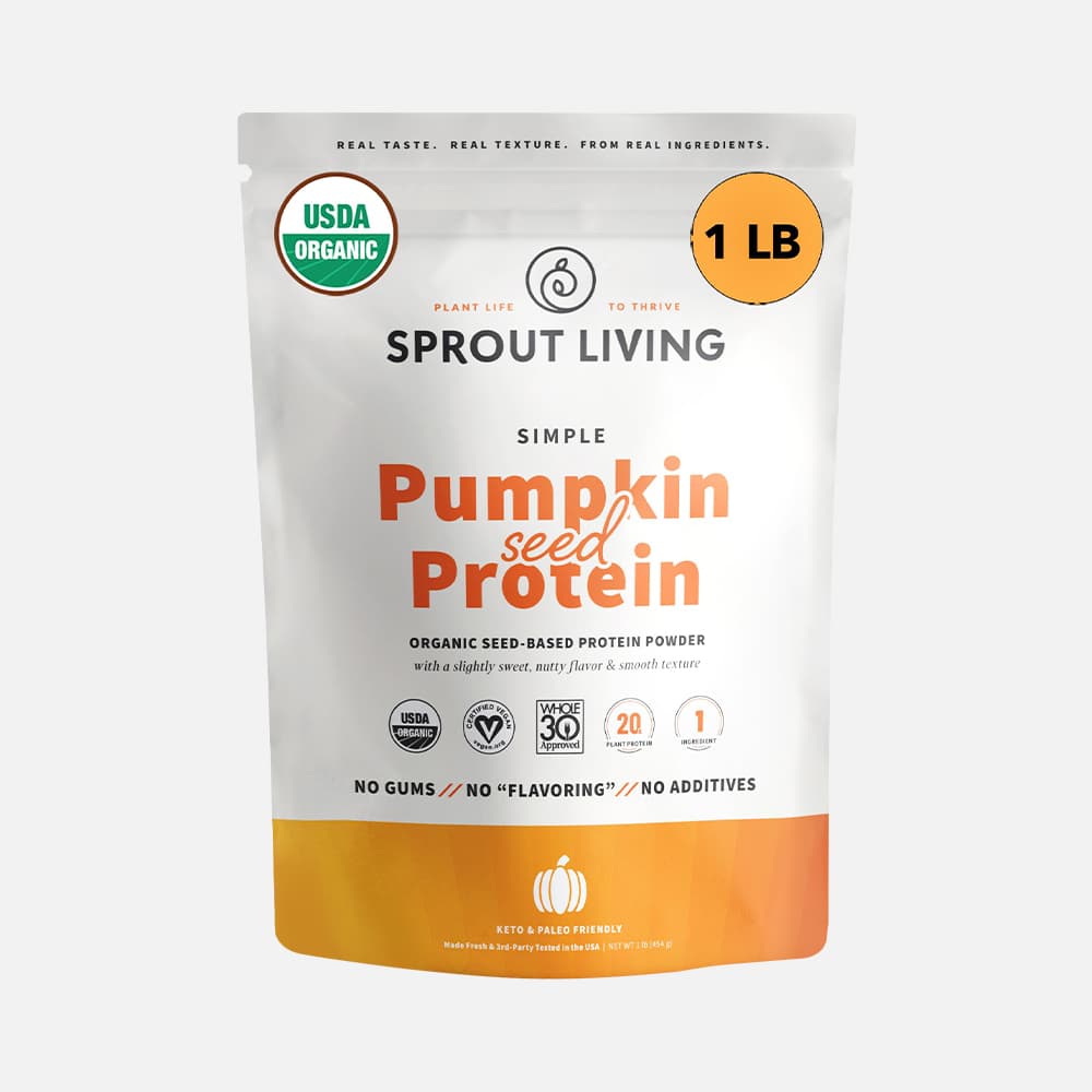 Organic Pumpkin Seed Protein 20g - 15 Servings Powder