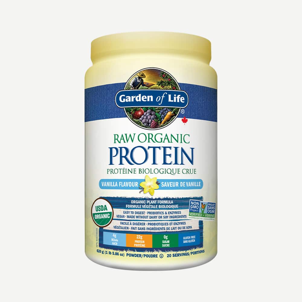 Raw Organic Protein Vanilla - 620g Powder