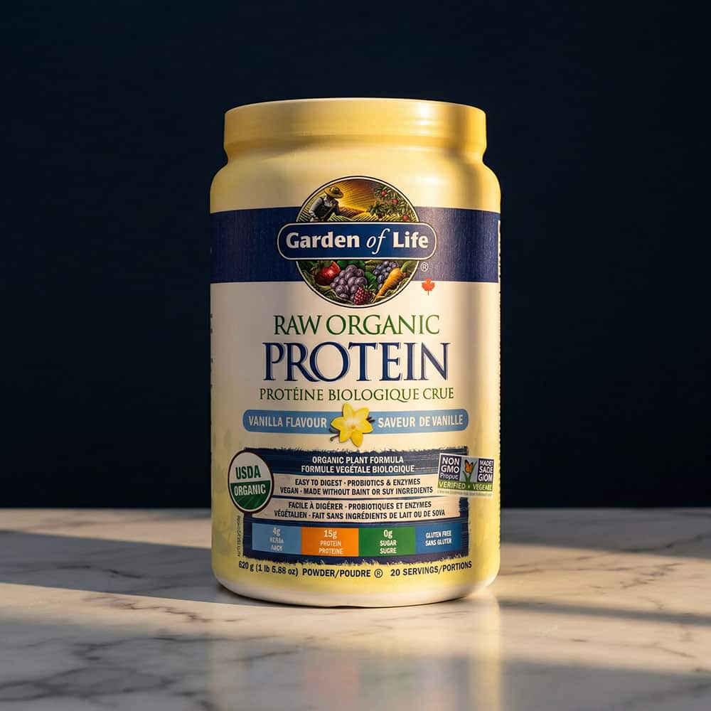 Raw Organic Protein Vanilla - 620g Powder