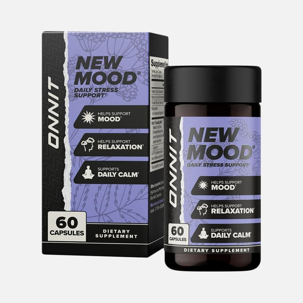 ONNIT New Mood Daily Stress Support - 60 Capsules