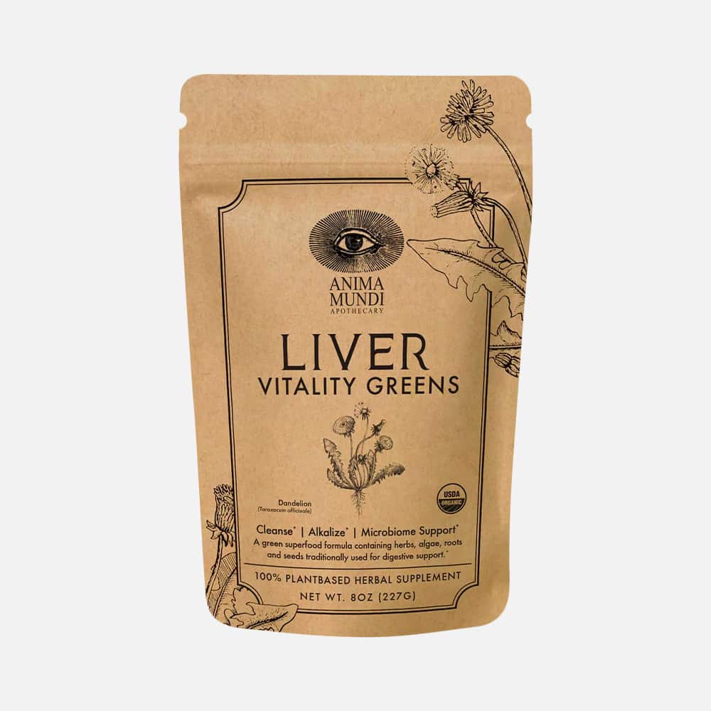 Super Greens Liver Vitality Powder - 8oz
