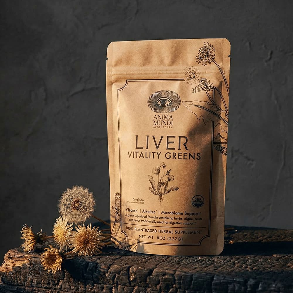 Super Greens Liver Vitality Powder - 8oz