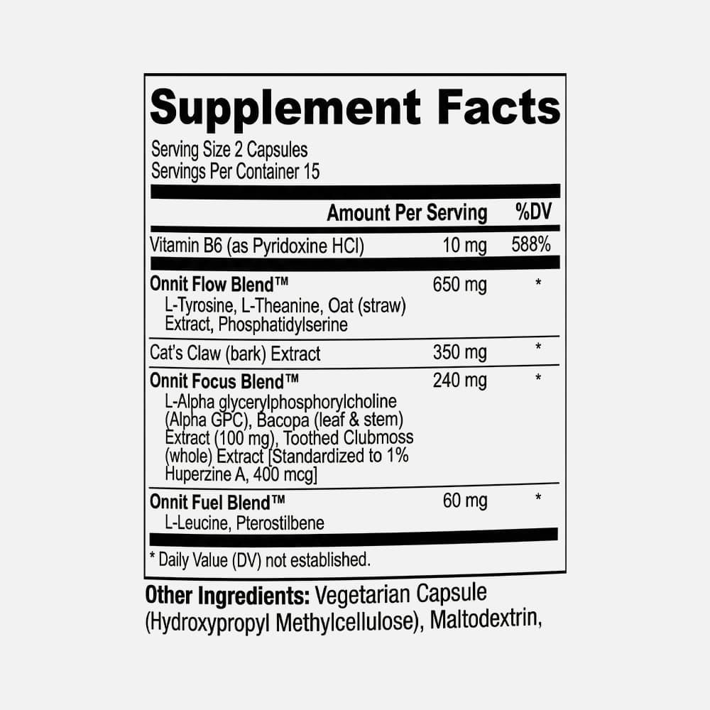 Alpha BRAIN 30 Capsules - Nootropic Support