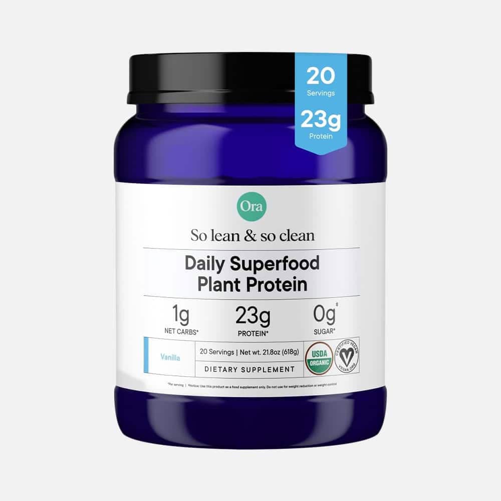 Ora Organic Plant Protein 21g - 20 Servings Powder