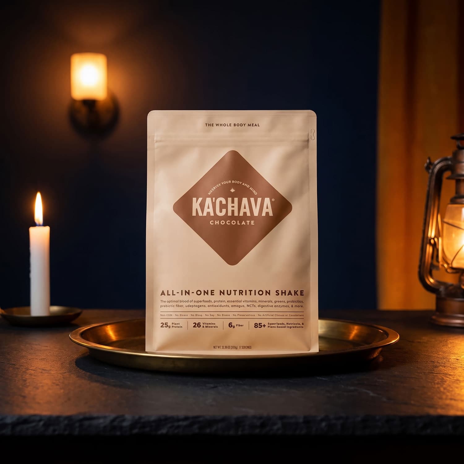 Ka'Chava - Whole Body Meal Shake - Chocolate 2 lbs