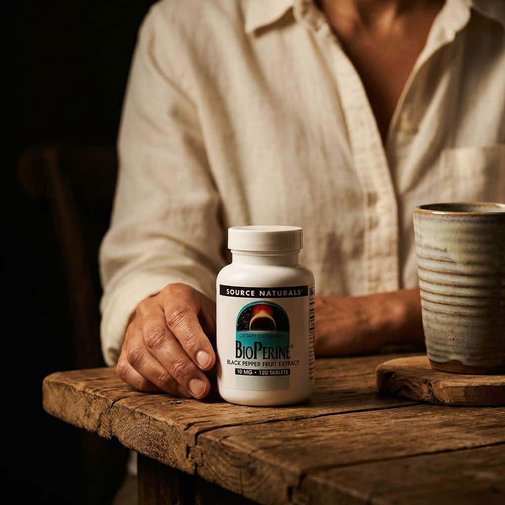 BioPerine Black Pepper Extract 10mg - 120 Tablets