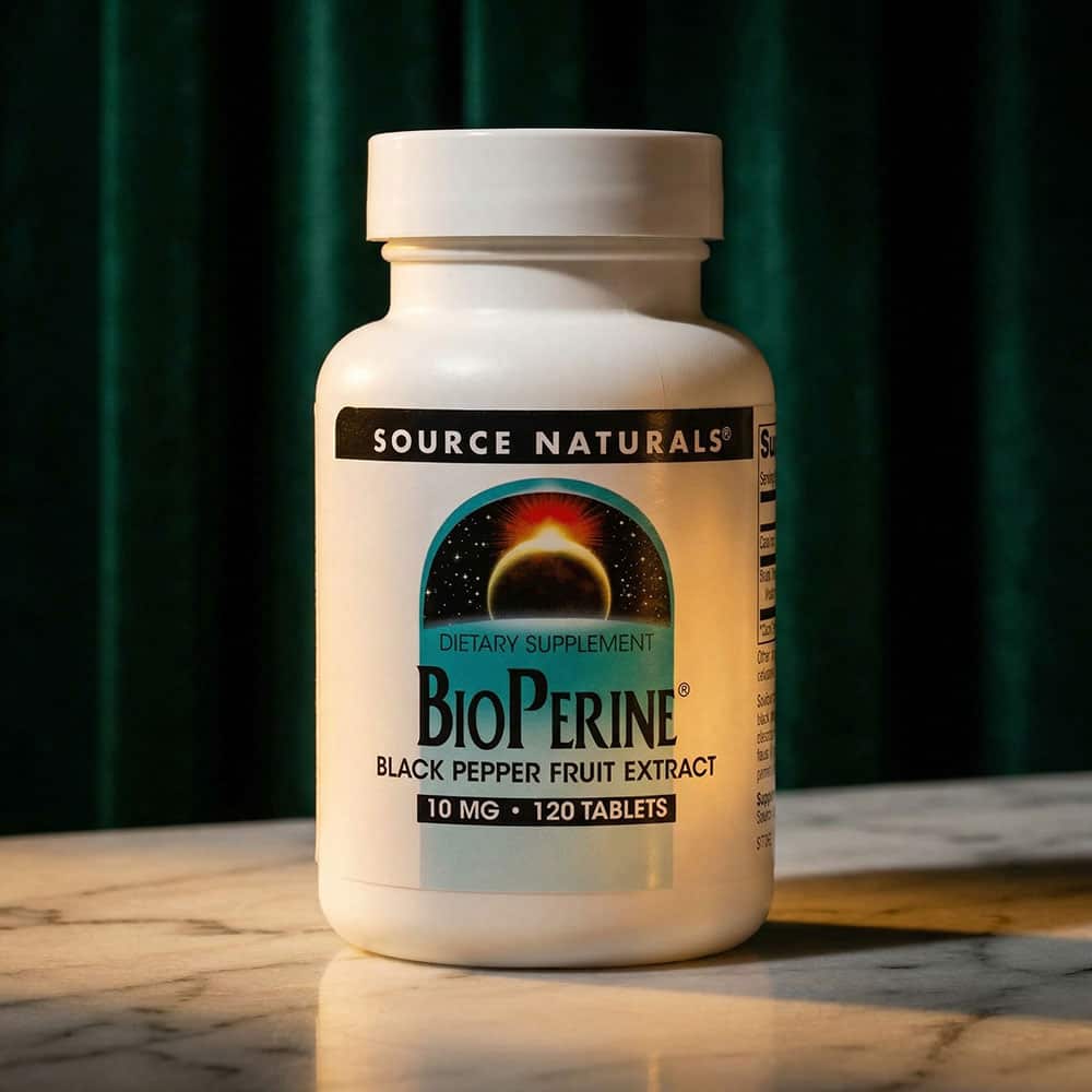 BioPerine Black Pepper Extract 10mg - 120 Tablets
