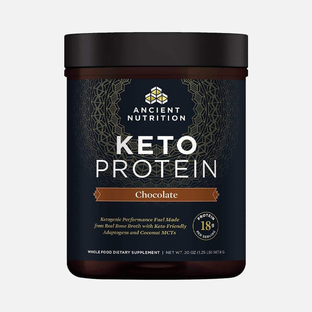 Keto Protein Powder Chocolate 18g - 17 Servings (Powder)