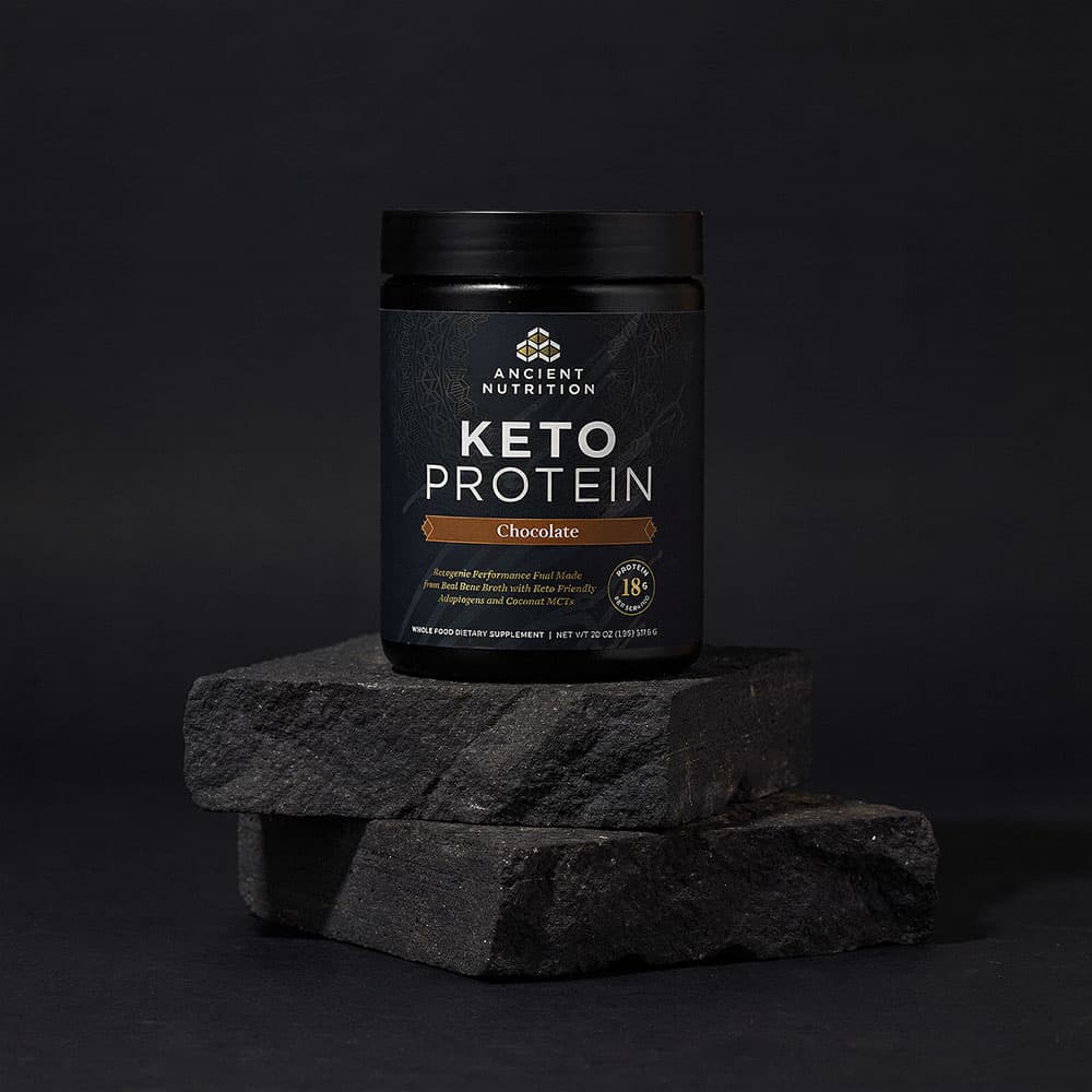 Keto Protein Powder Chocolate 18g - 17 Servings (Powder)
