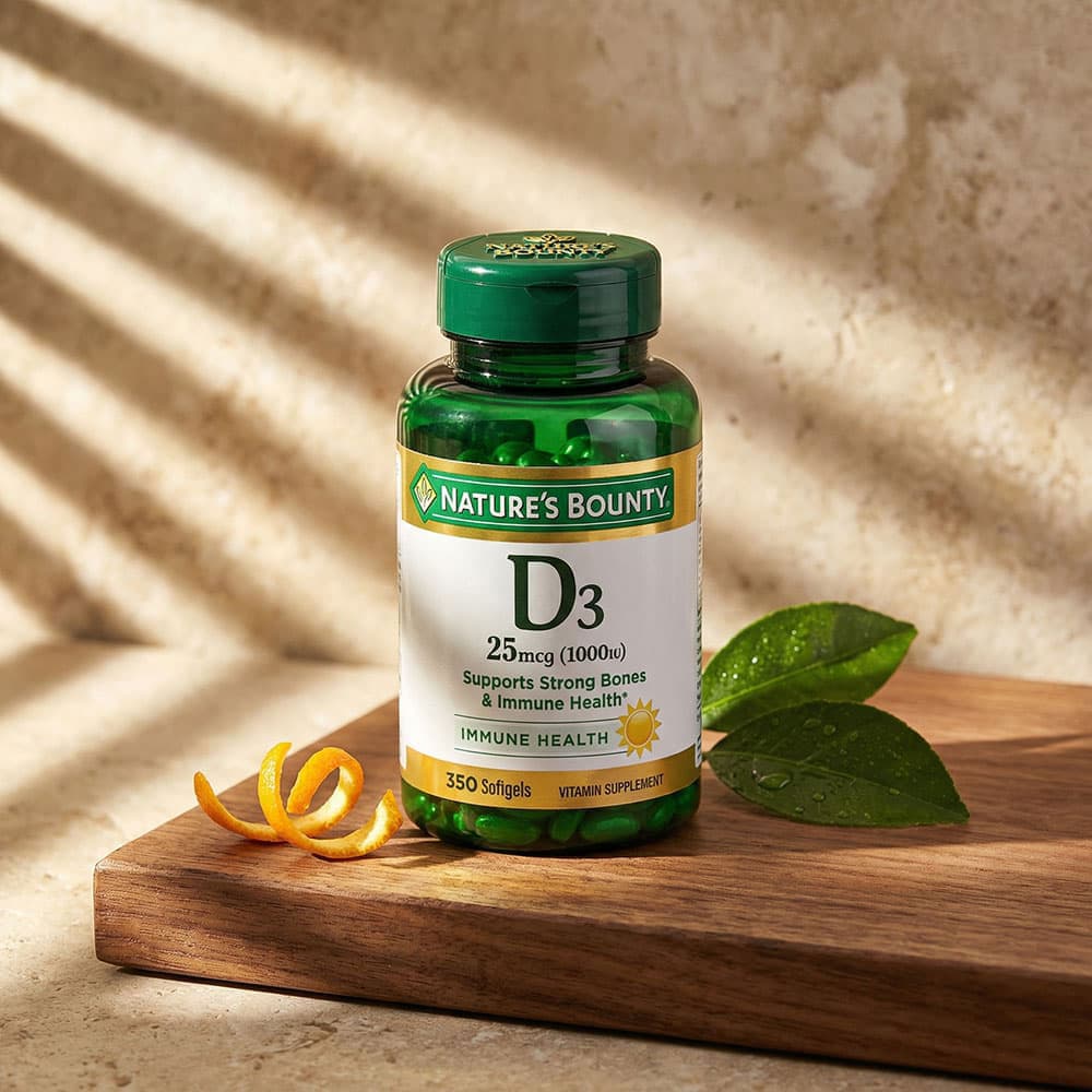 Vitamin D3 1000 IU - 350 Softgels