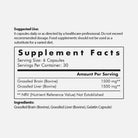Grass Fed Beef Brain & Liver 500mg - 180 Capsules