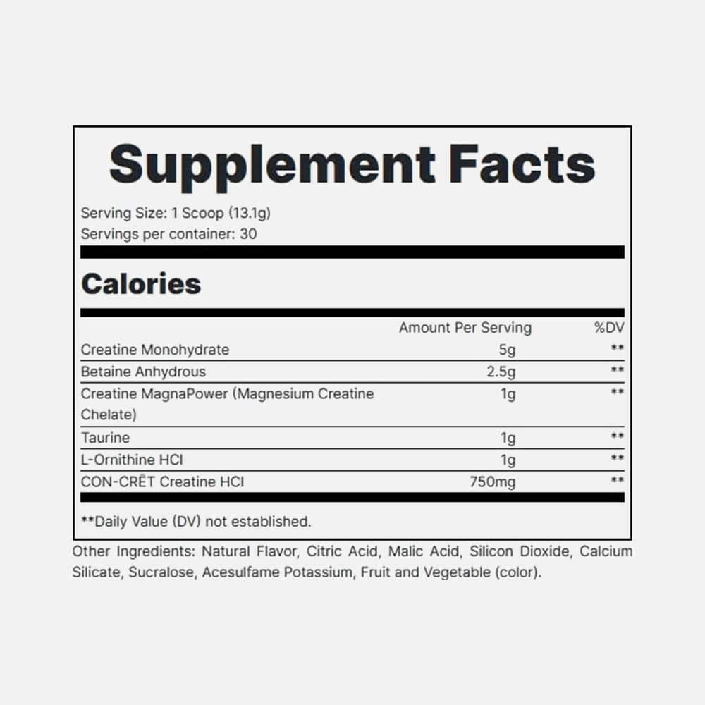 Tango Creatine Monohydrate - 30 Servings Powder (Grape)