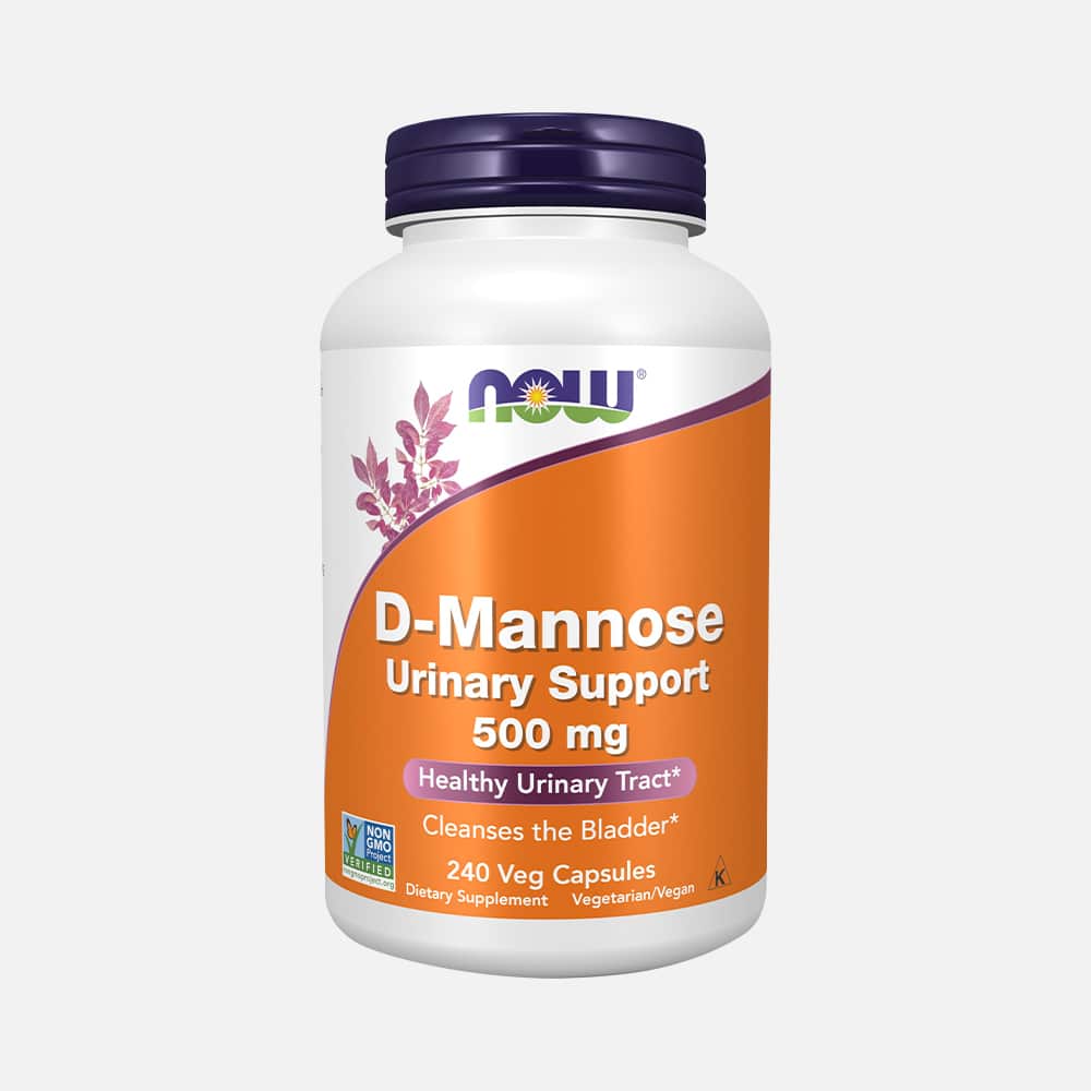 D-Mannose 500mg - 240 Vegan Capsules