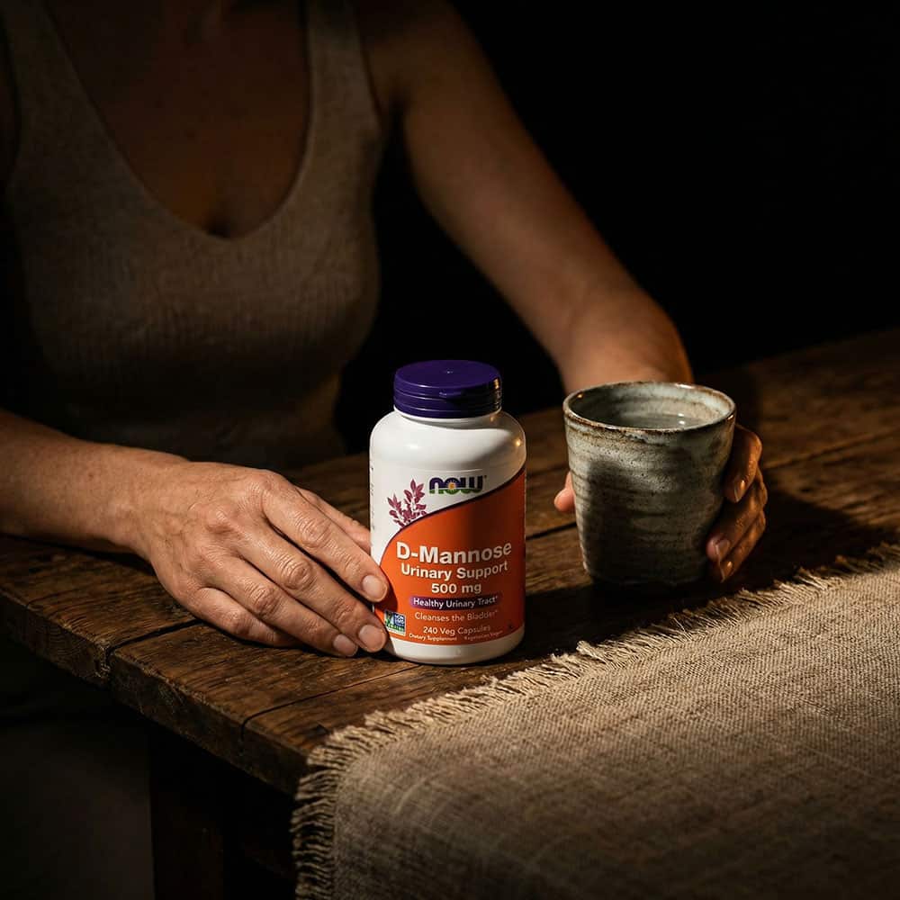 D-Mannose 500mg - 240 Vegan Capsules