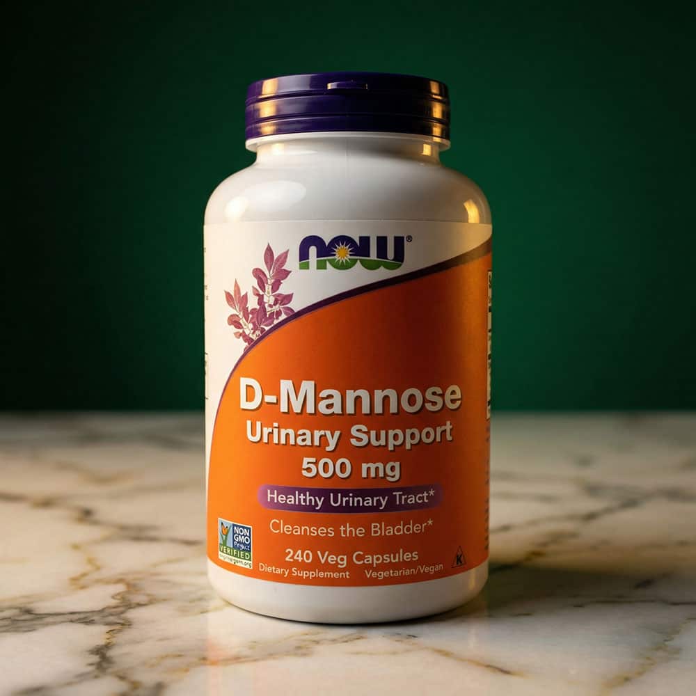 D-Mannose 500mg - 240 Vegan Capsules