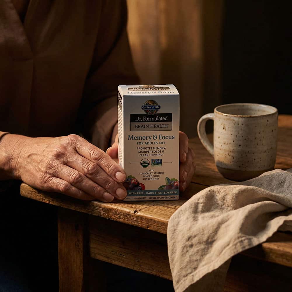 Organic Brain Health Memory & Focus - 60 Tablets